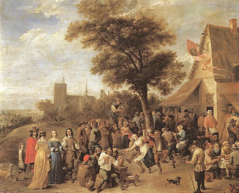 Peasants Merry-making wt, TENIERS, David the Younger